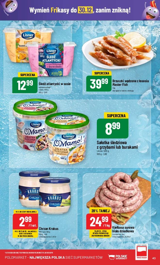 Gazetka promocyjna POLOmarket str. 43