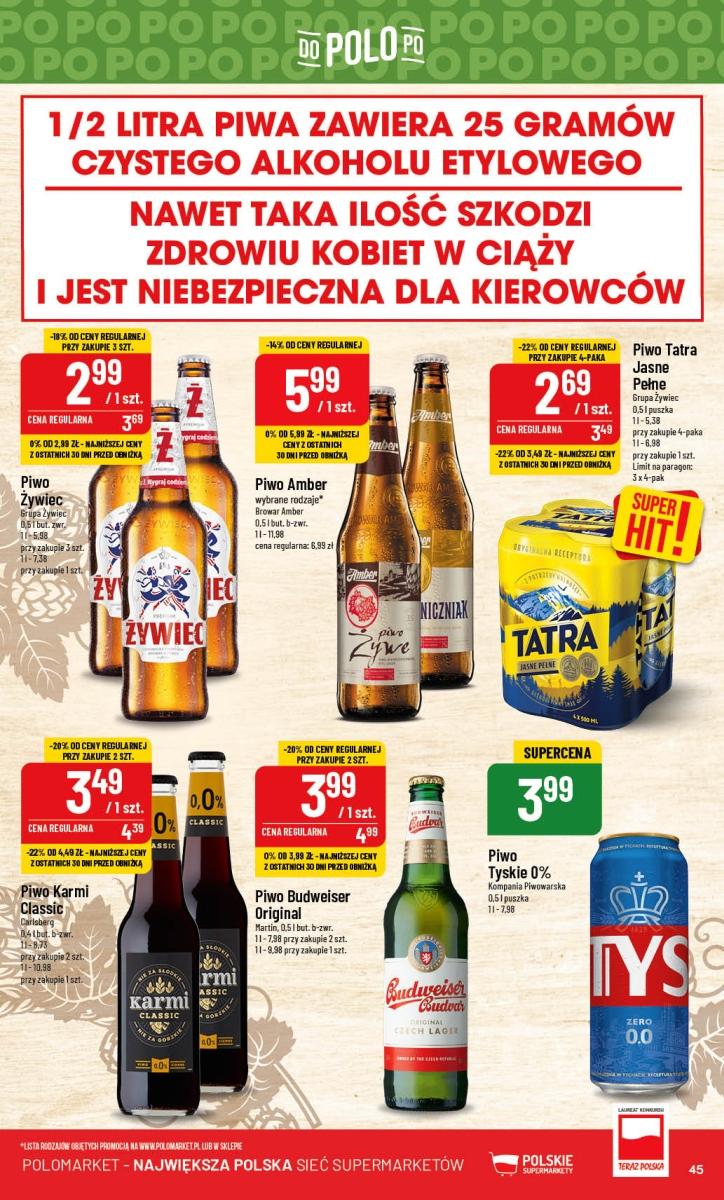 Gazetka promocyjna POLOmarket str. 45