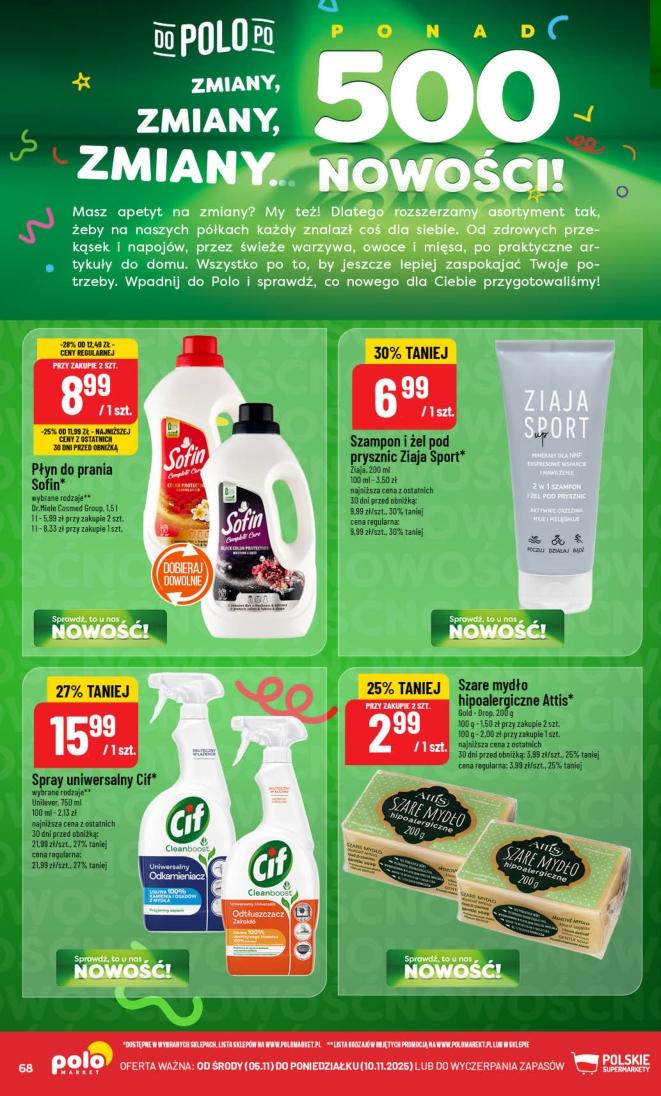 Gazetka promocyjna POLOmarket str. 68