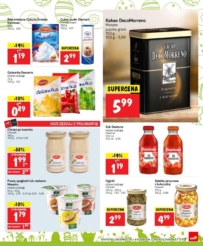 Gazetka promocyjna POLOmarket str. 13