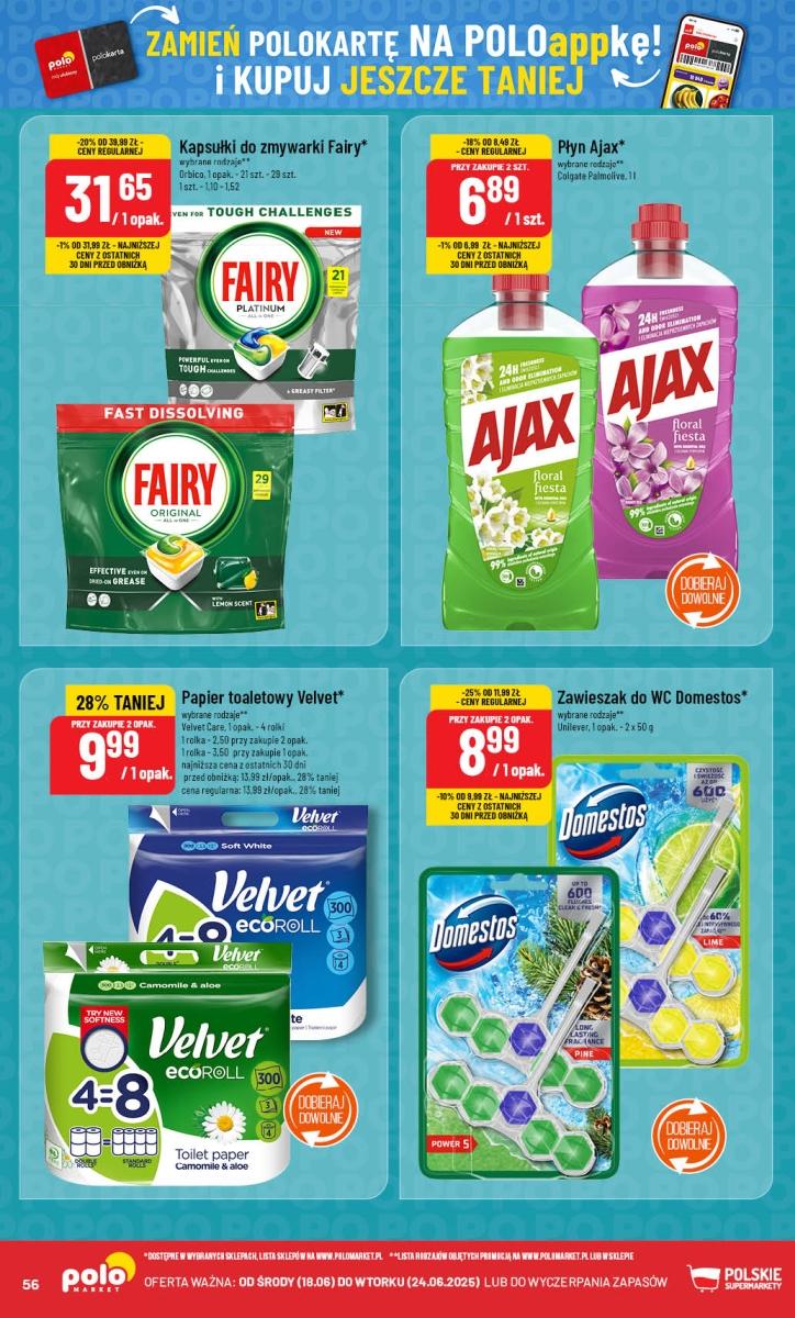 Gazetka promocyjna POLOmarket str. 56
