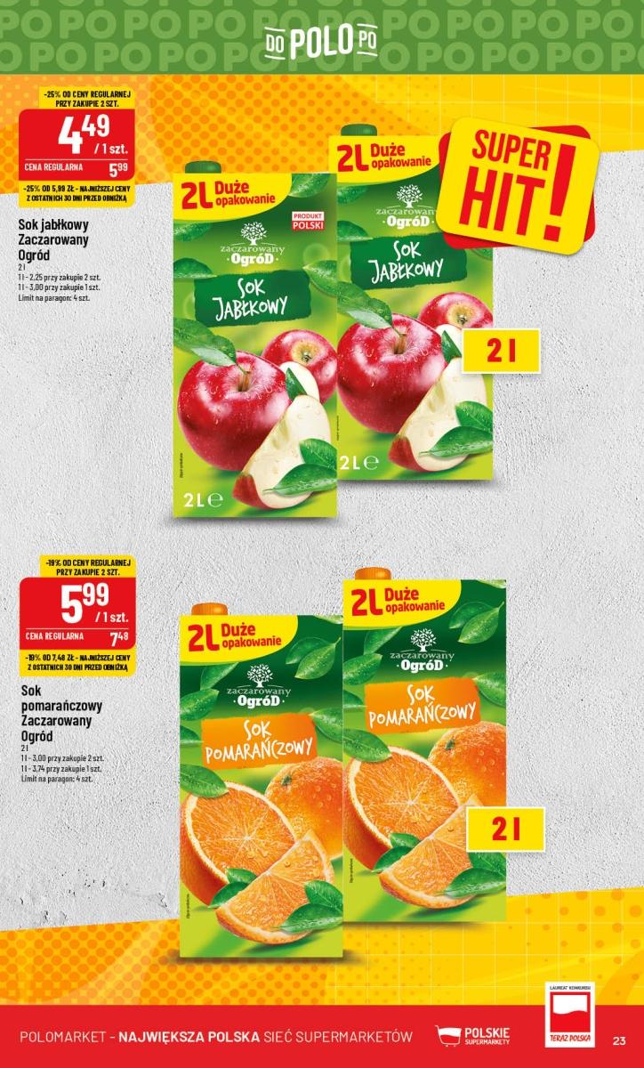 Gazetka promocyjna POLOmarket str. 23