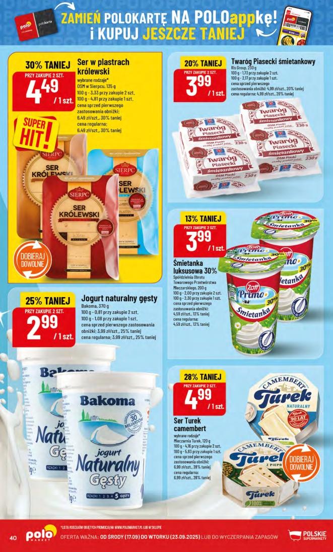 Gazetka promocyjna POLOmarket str. 40