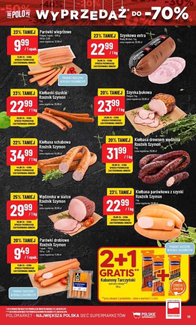Gazetka promocyjna POLOmarket str. 15
