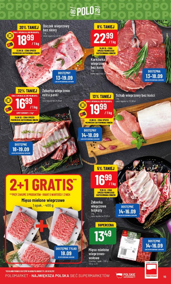 Gazetka promocyjna POLOmarket str. 15