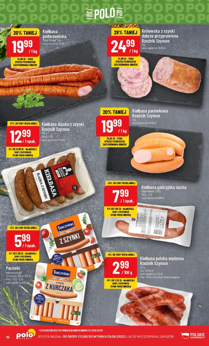 Gazetka promocyjna POLOmarket str. 16