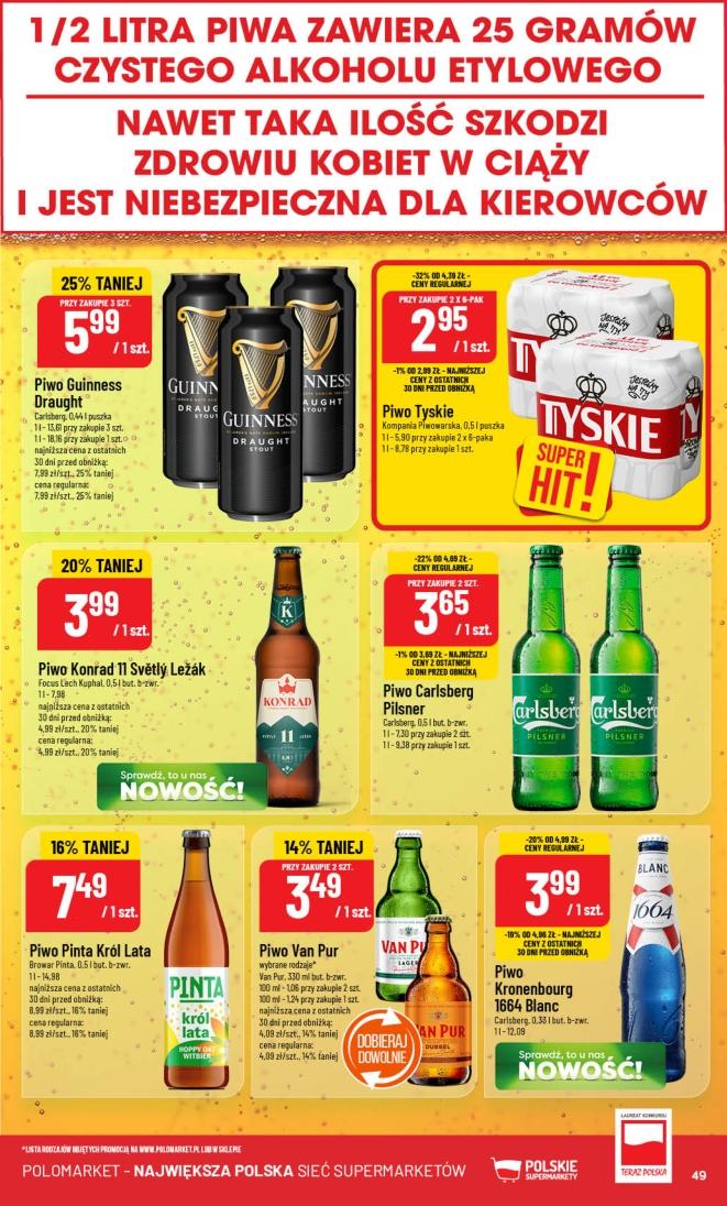 Gazetka promocyjna POLOmarket str. 49