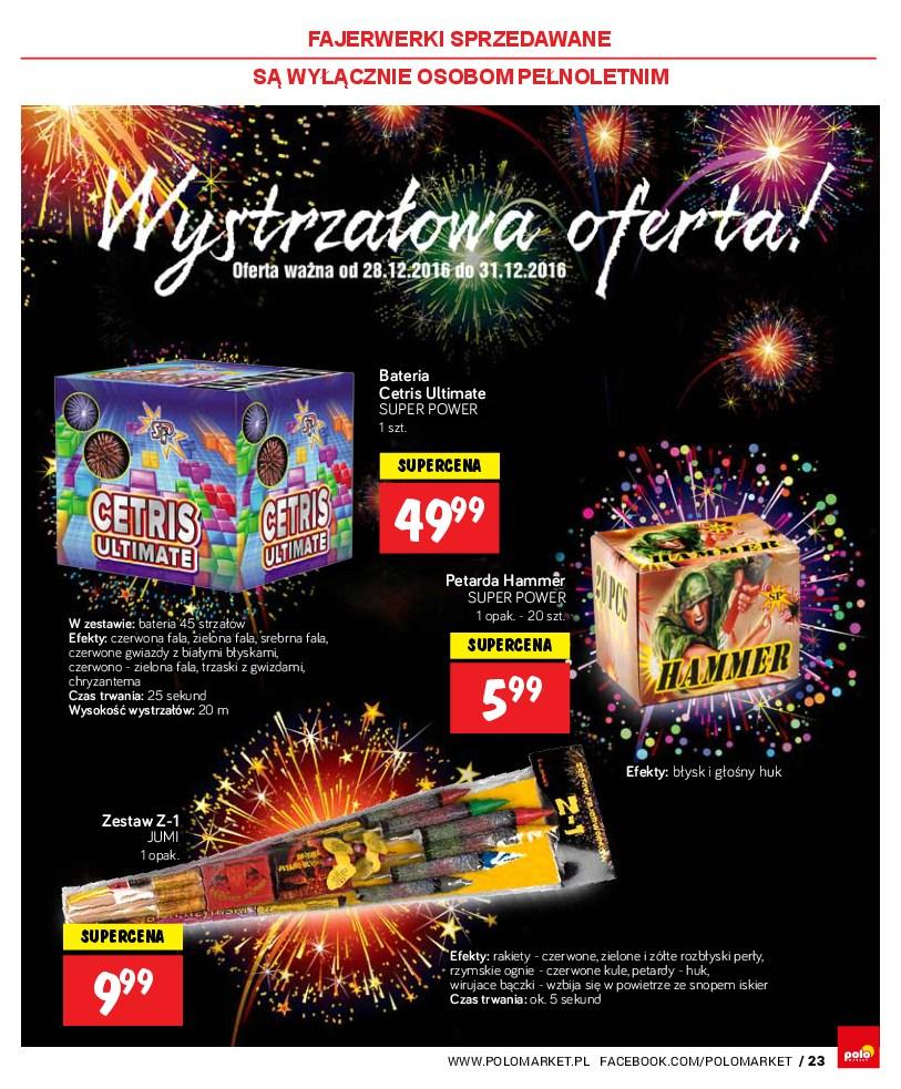 Gazetka promocyjna POLOmarket str. 23