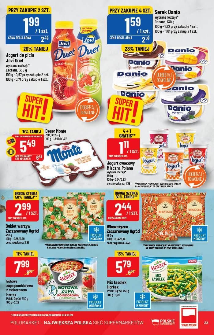 Gazetka promocyjna POLOmarket str. 23