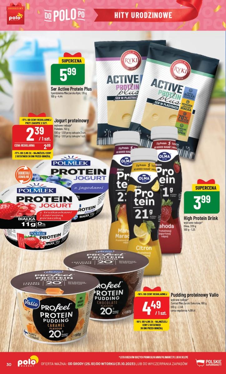 Gazetka promocyjna POLOmarket str. 30