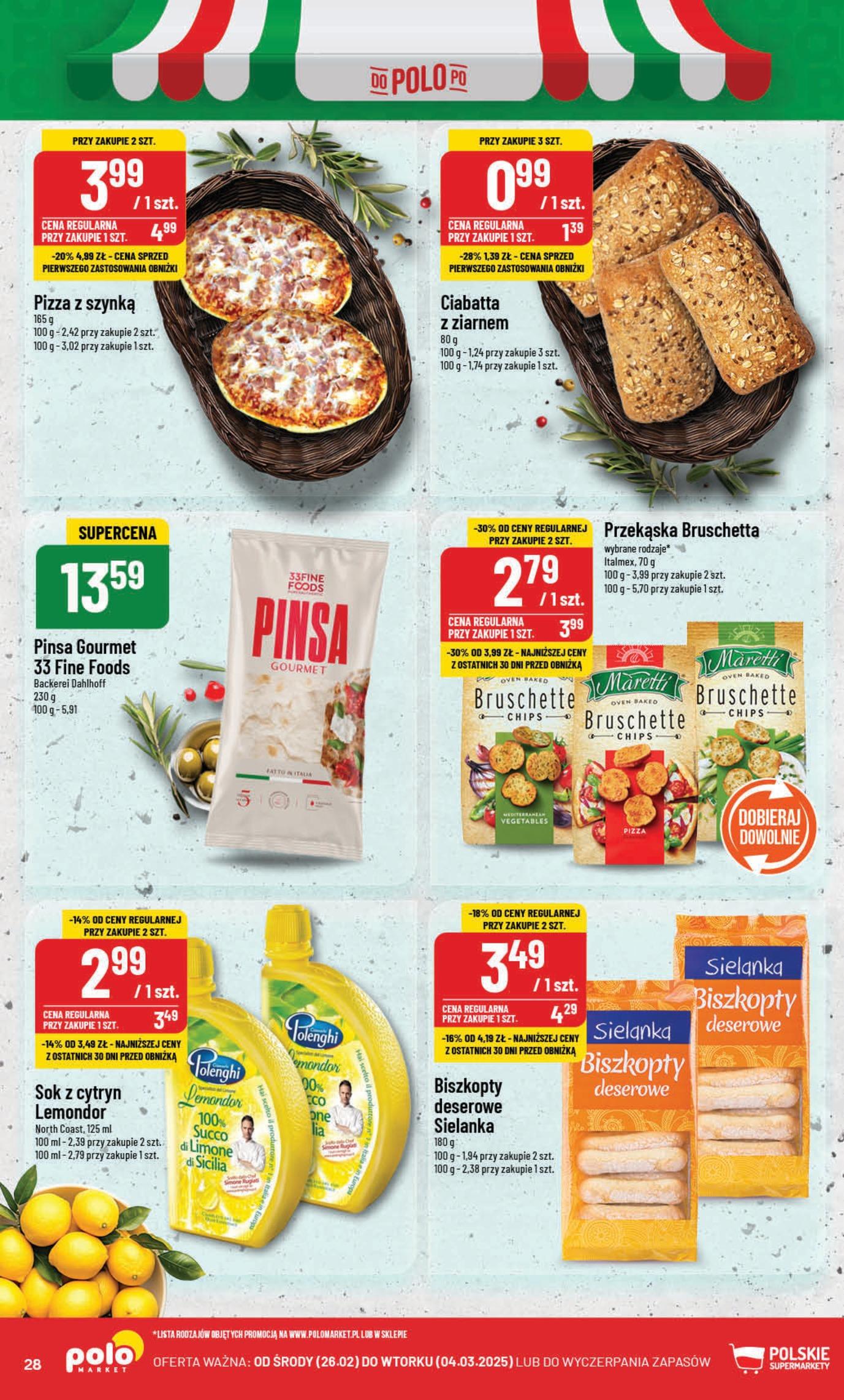 Gazetka promocyjna POLOmarket str. 28