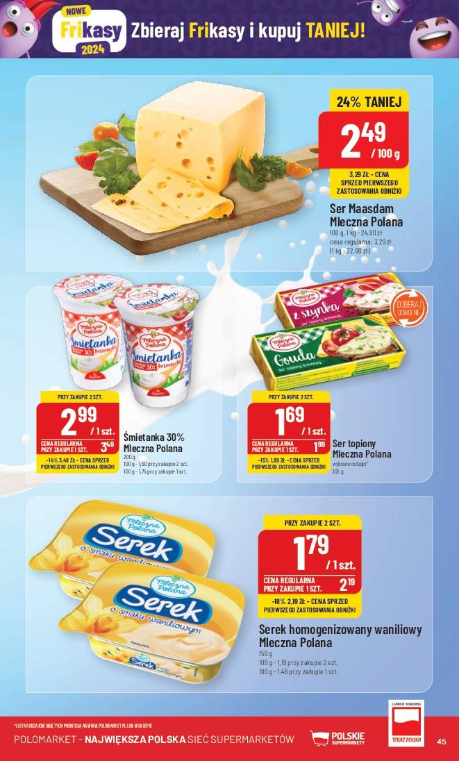 Gazetka promocyjna POLOmarket str. 45