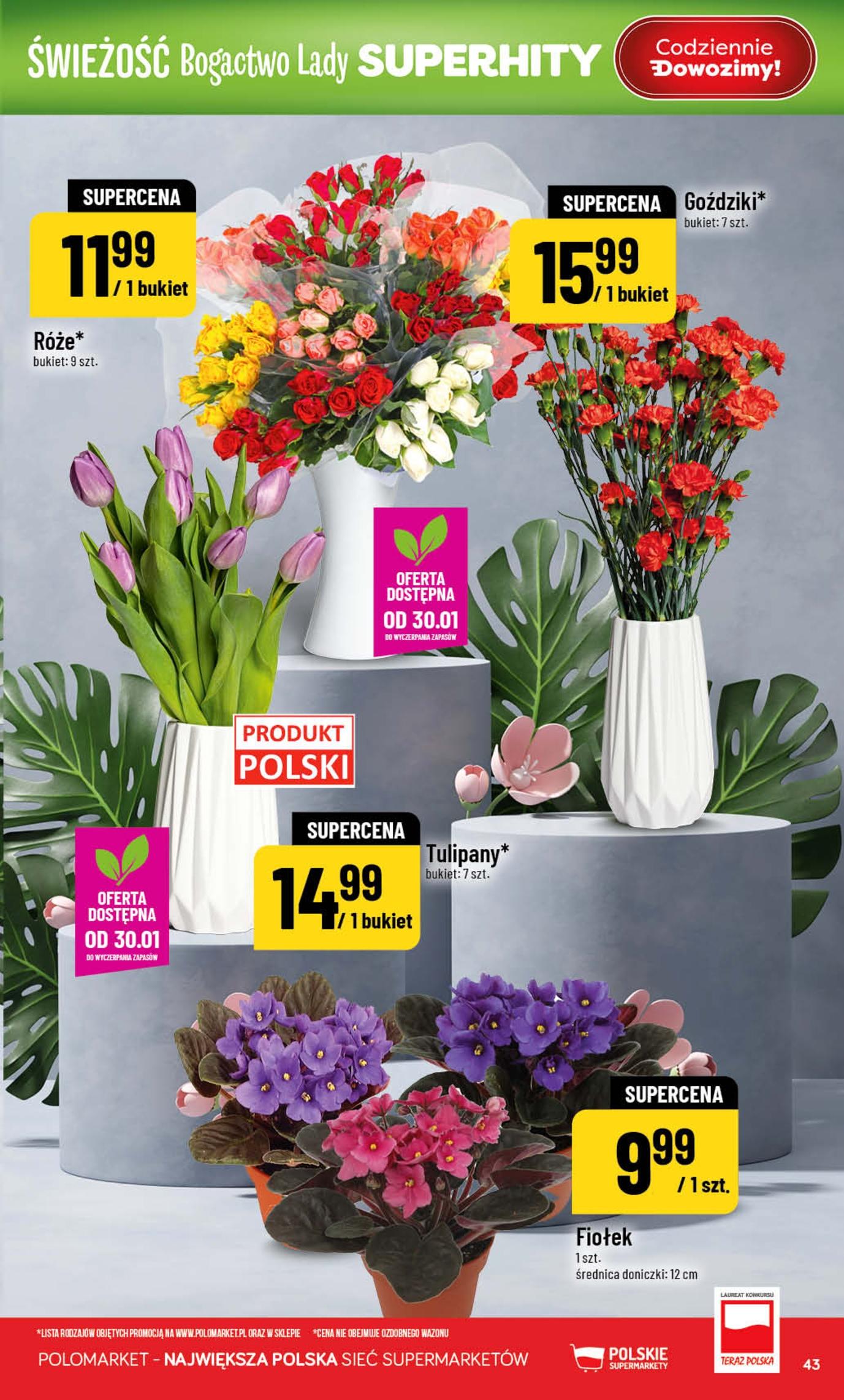 Gazetka promocyjna POLOmarket str. 43
