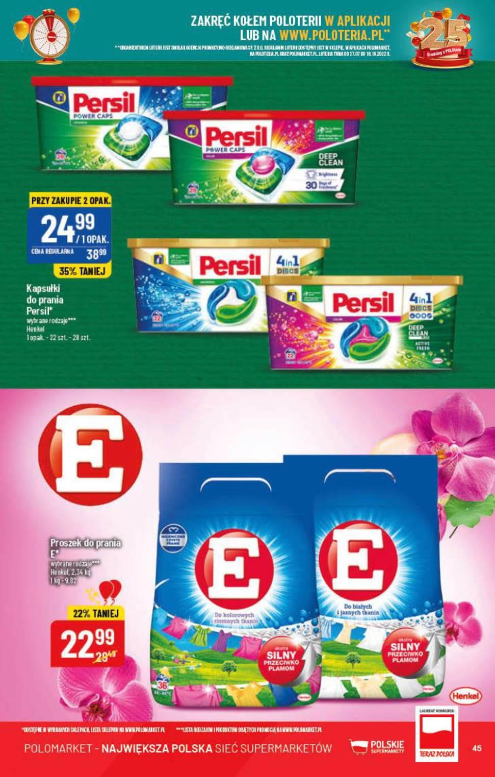 Gazetka promocyjna POLOmarket str. 45