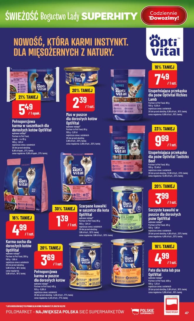 Gazetka promocyjna POLOmarket str. 47
