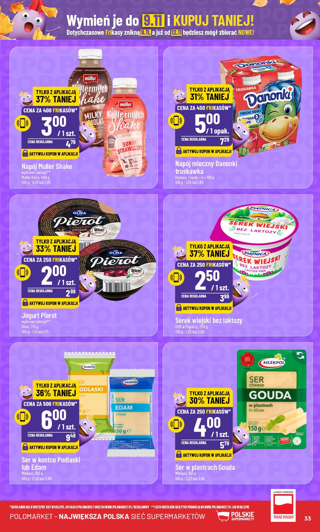 Gazetka promocyjna POLOmarket str. 33