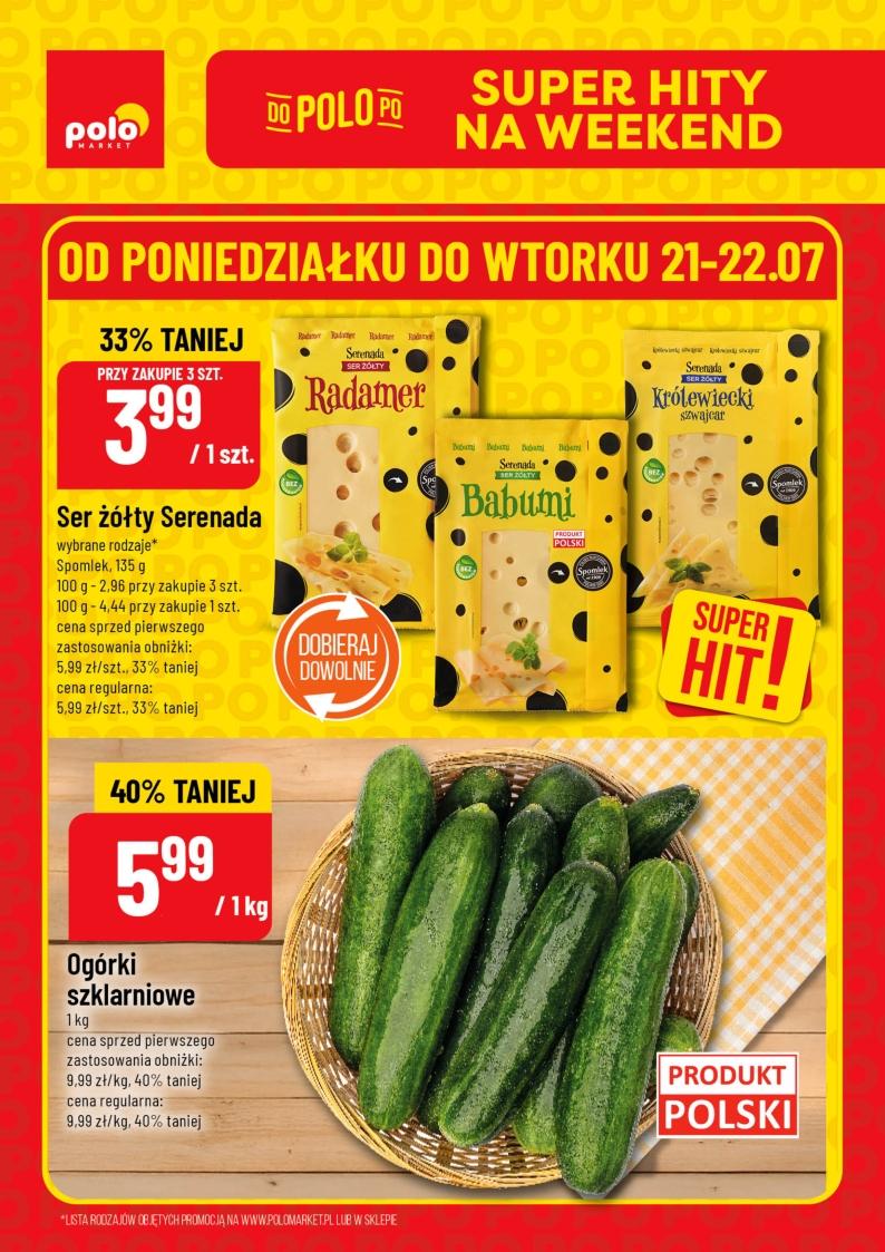 Gazetka promocyjna POLOmarket str. 1