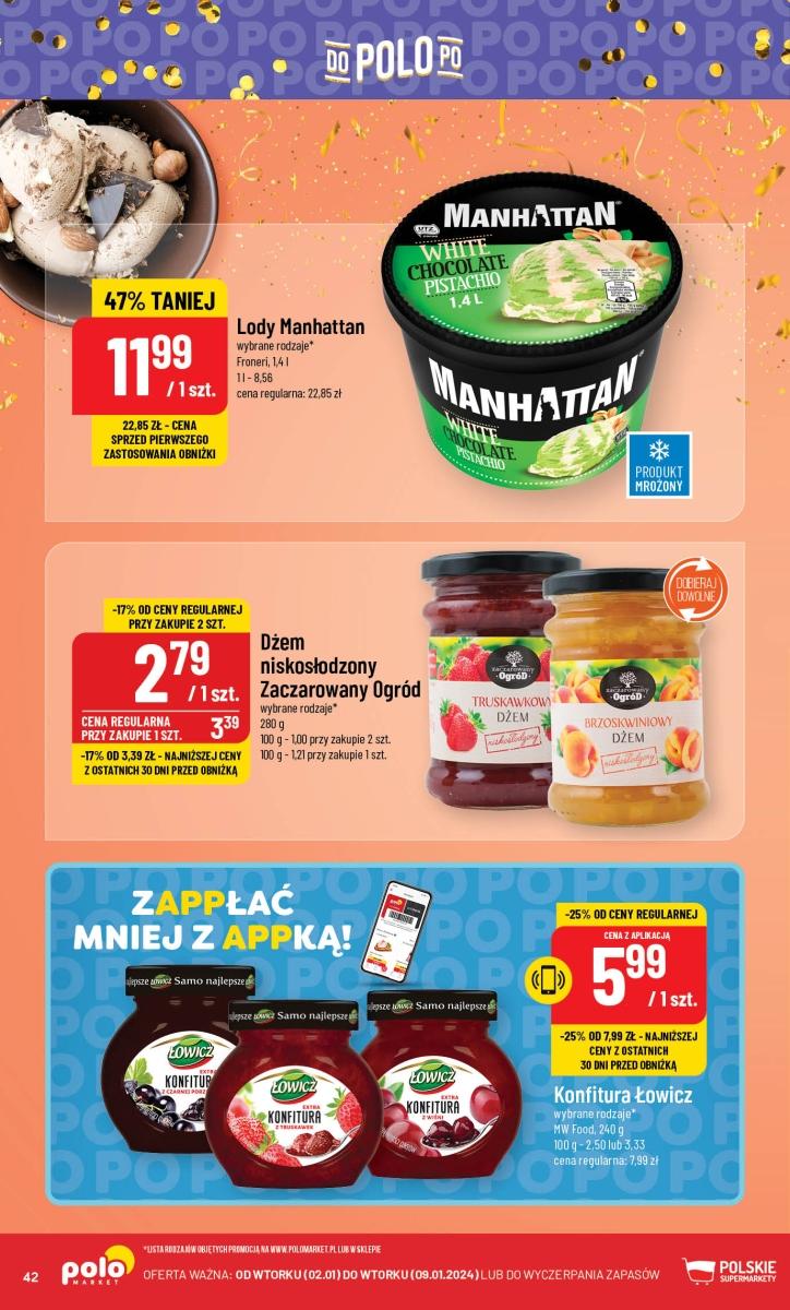 Gazetka promocyjna POLOmarket str. 42