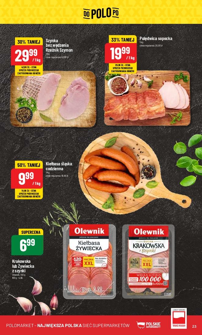 Gazetka promocyjna POLOmarket str. 23