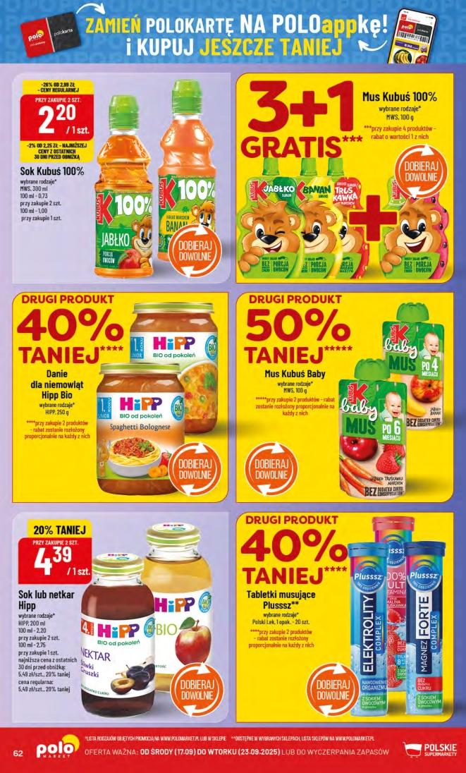 Gazetka promocyjna POLOmarket str. 62