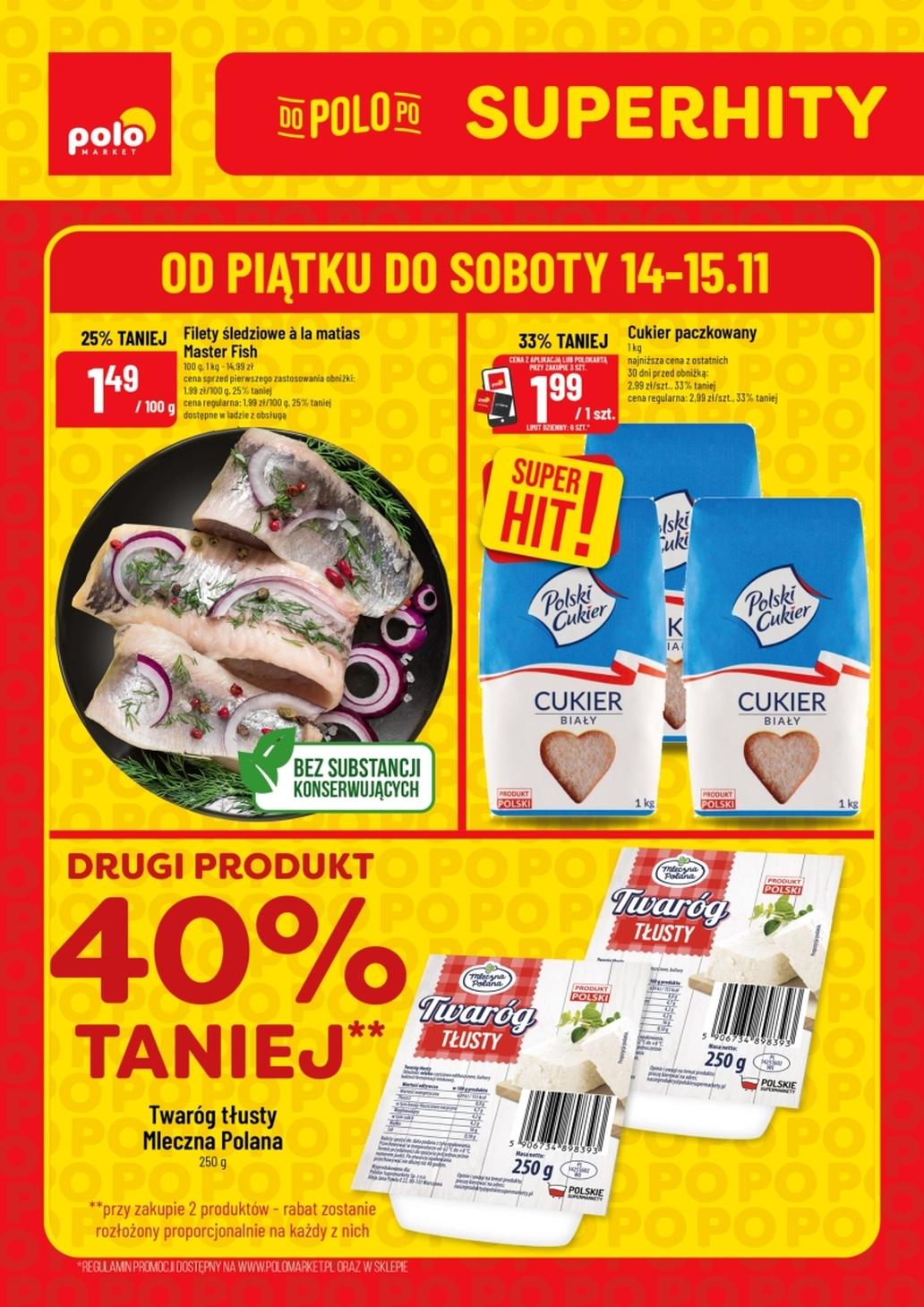Gazetka promocyjna POLOmarket str. 1