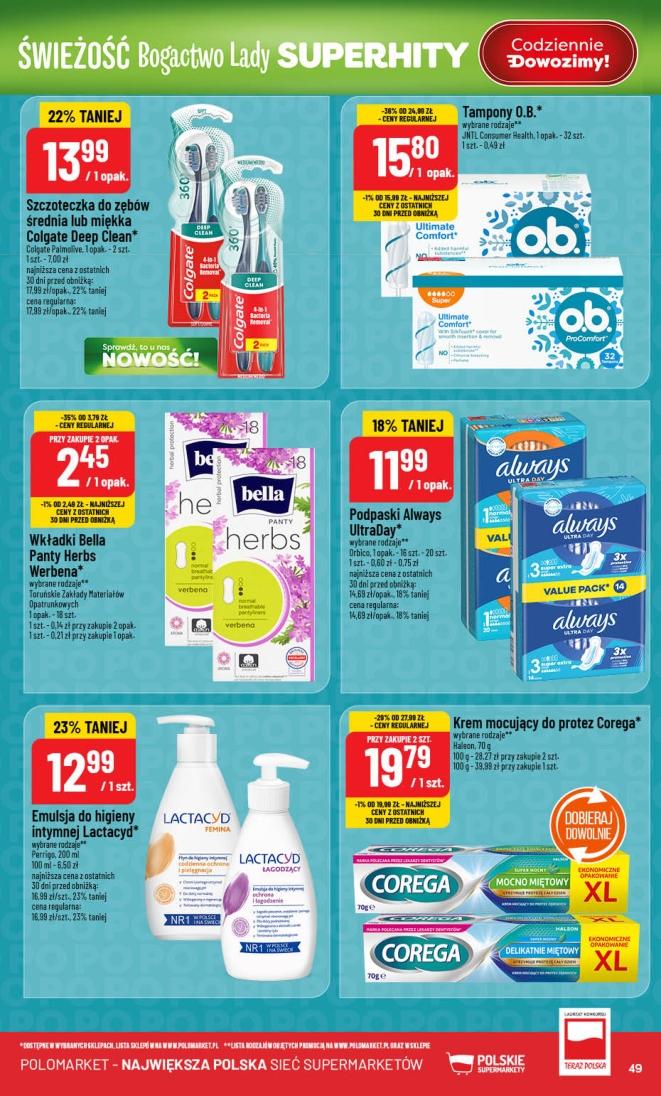Gazetka promocyjna POLOmarket str. 49