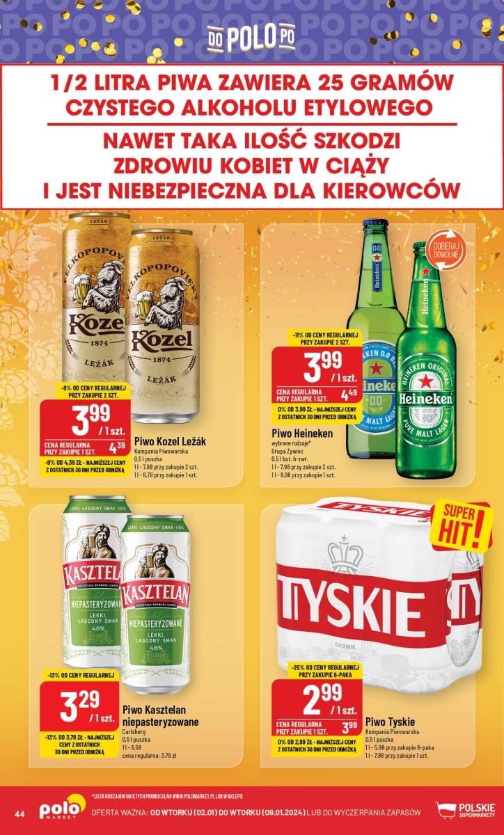 Gazetka promocyjna POLOmarket str. 44