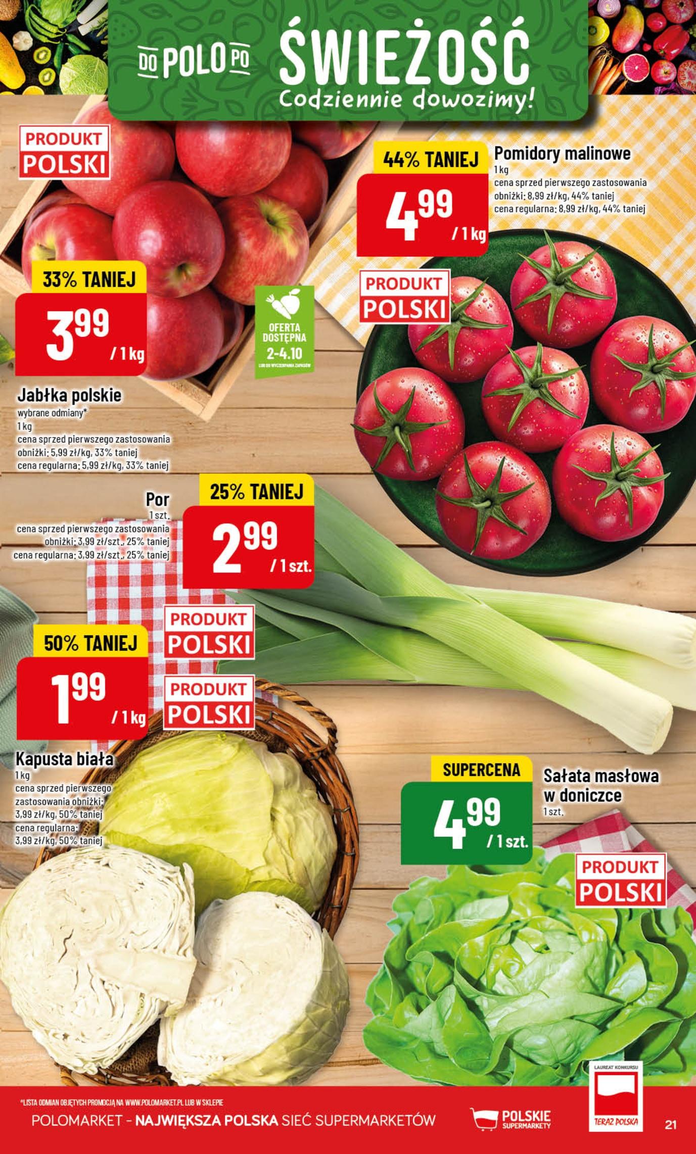 Gazetka promocyjna POLOmarket str. 21