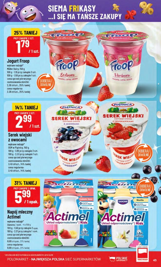 Gazetka promocyjna POLOmarket str. 43