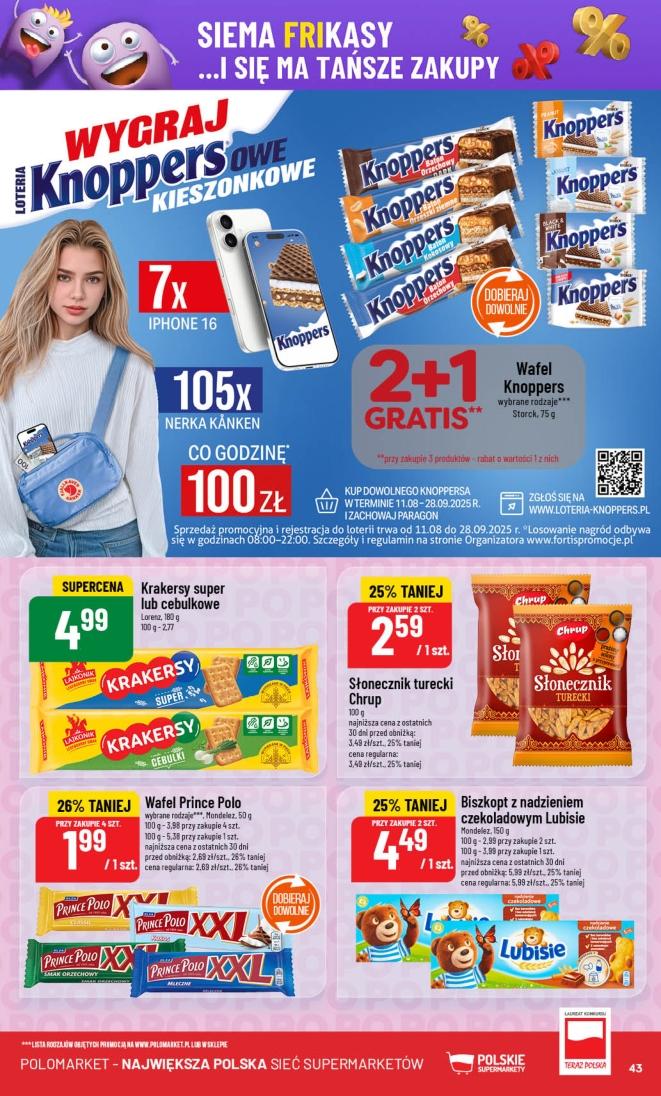 Gazetka promocyjna POLOmarket str. 43