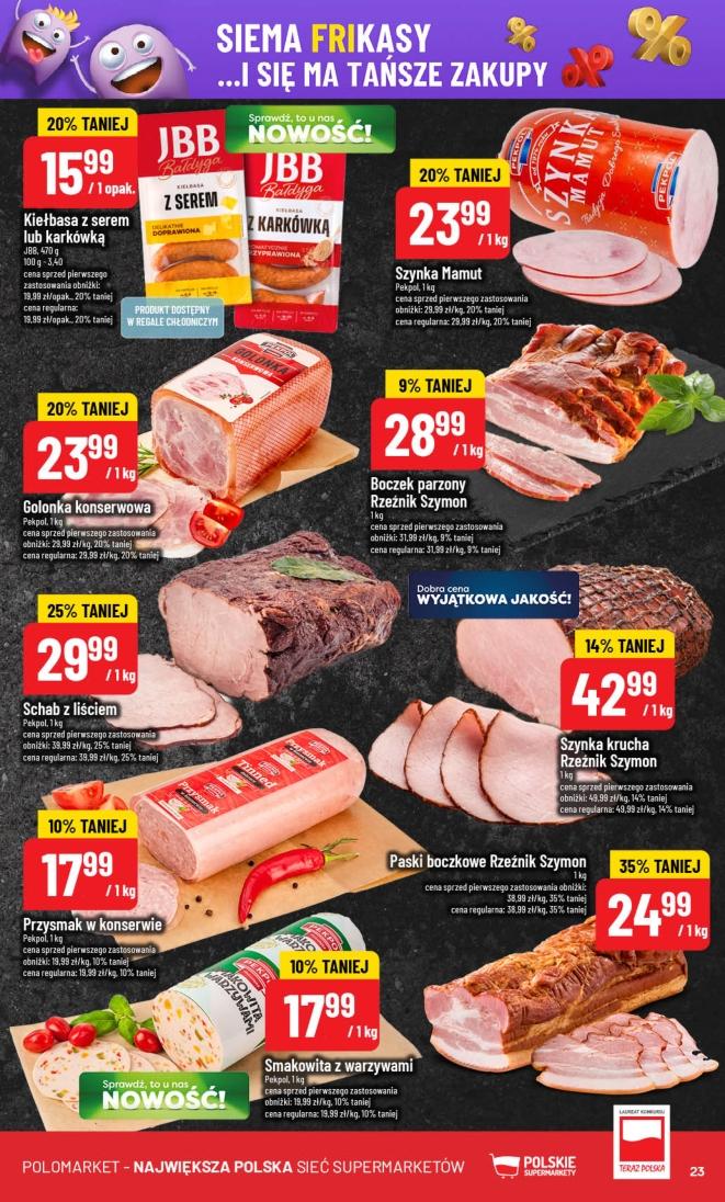 Gazetka promocyjna POLOmarket str. 23