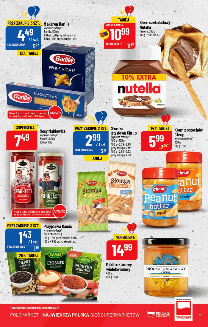 Gazetka promocyjna POLOmarket str. 15