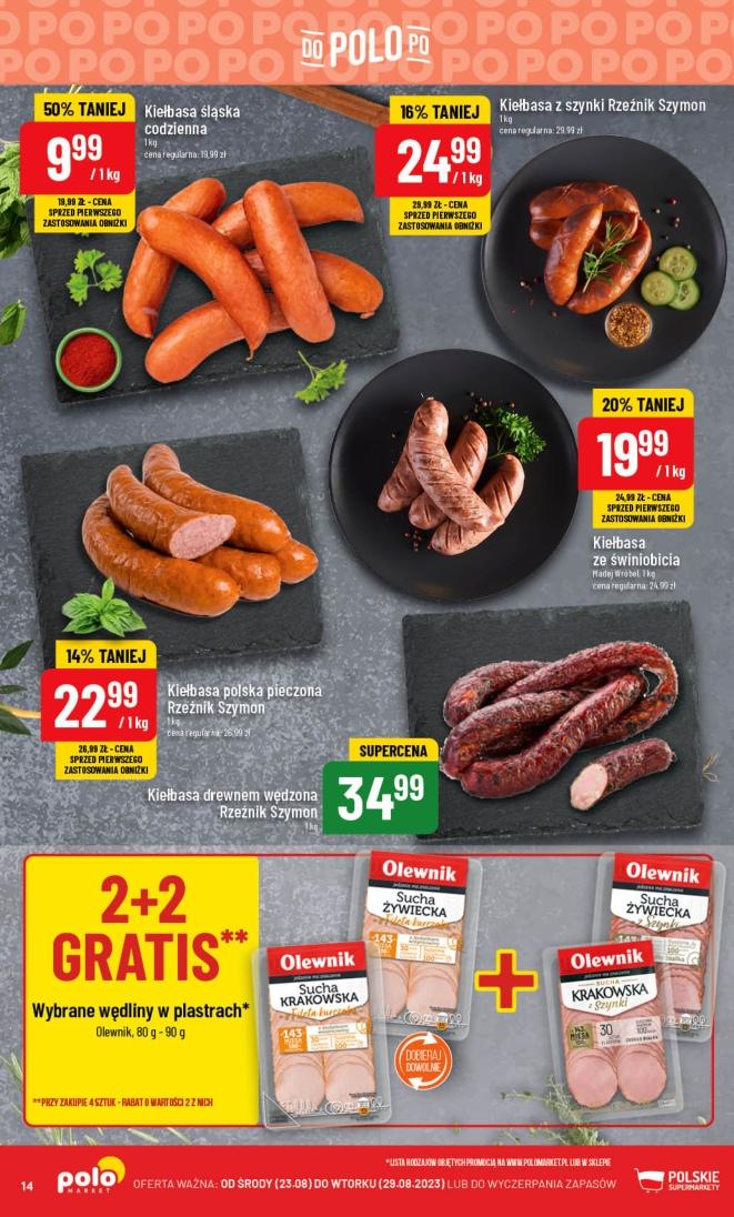 Gazetka promocyjna POLOmarket str. 14