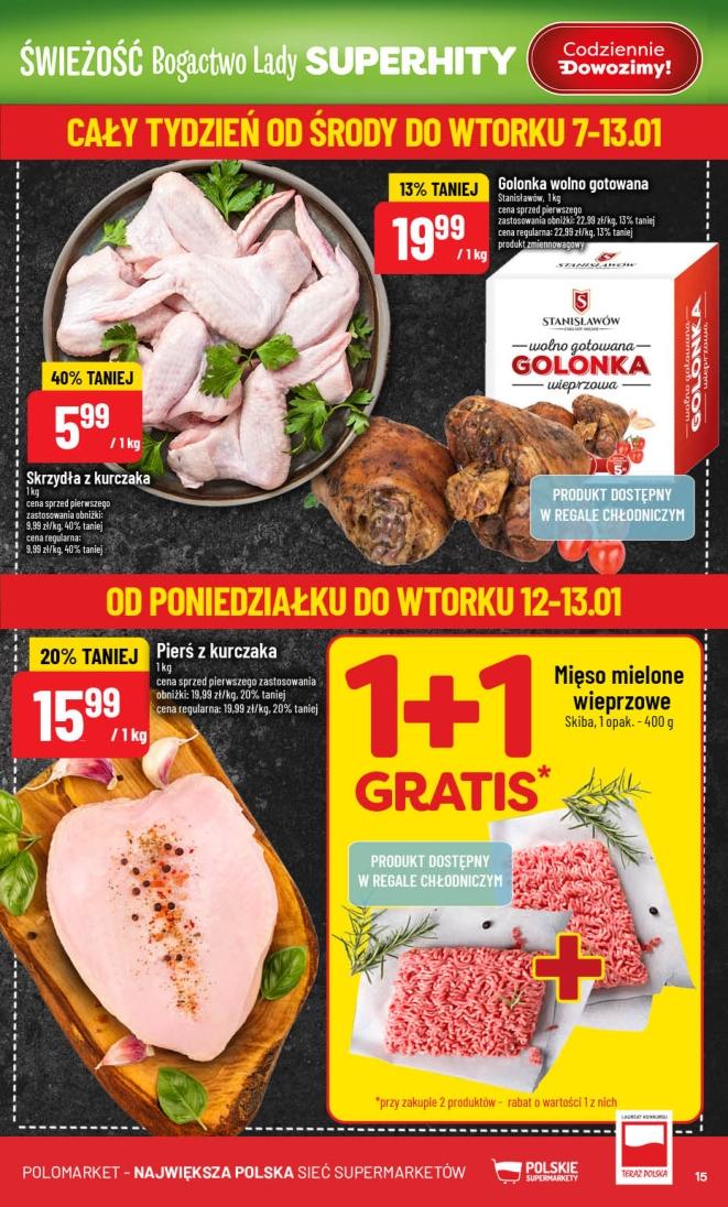 Gazetka promocyjna POLOmarket str. 15