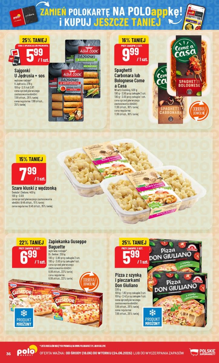 Gazetka promocyjna POLOmarket str. 36