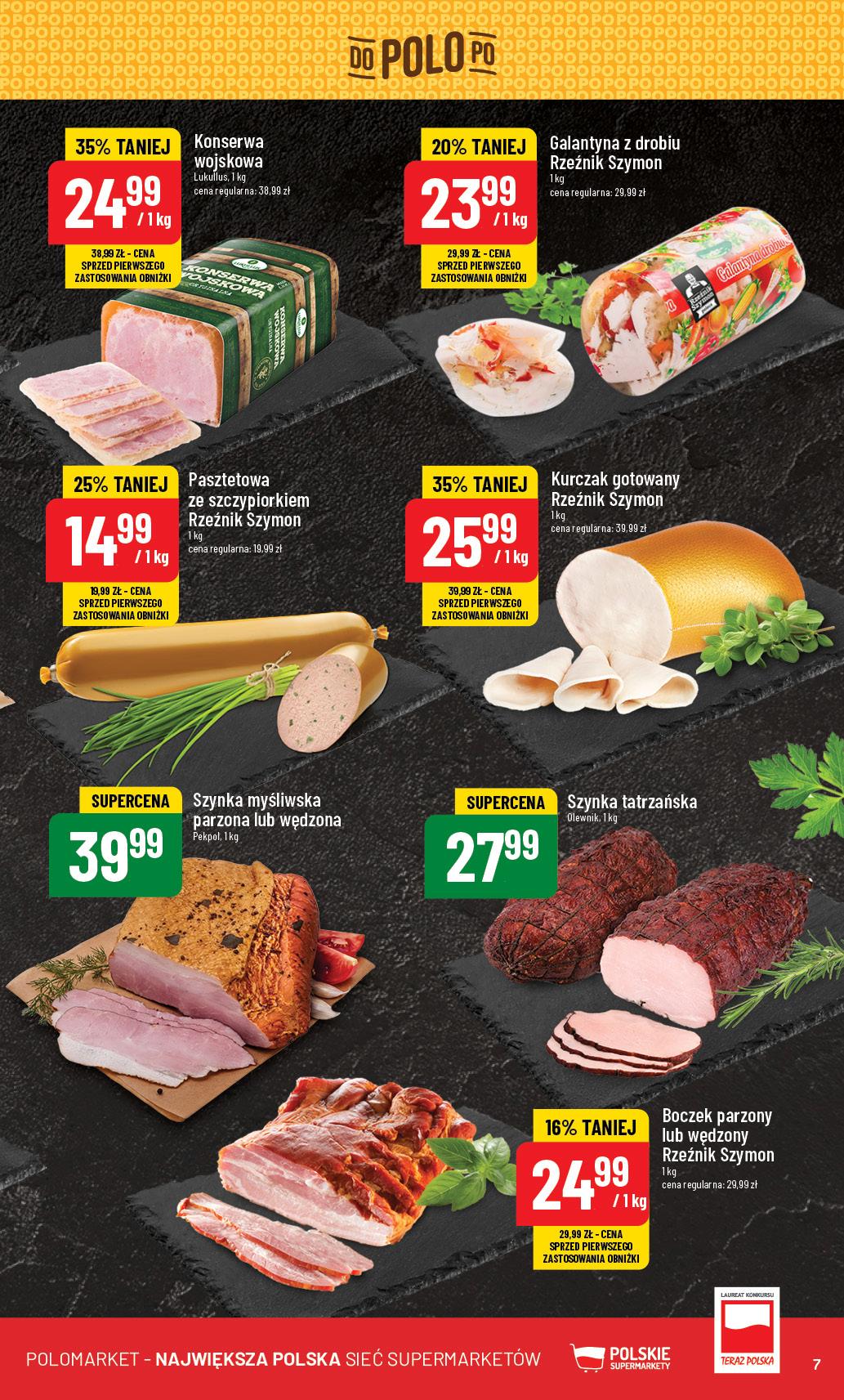Gazetka promocyjna POLOmarket str. 7