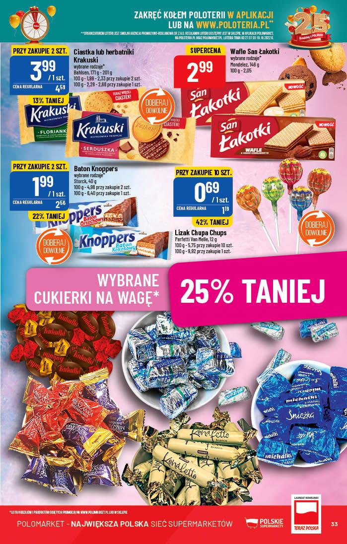 Gazetka promocyjna POLOmarket str. 33