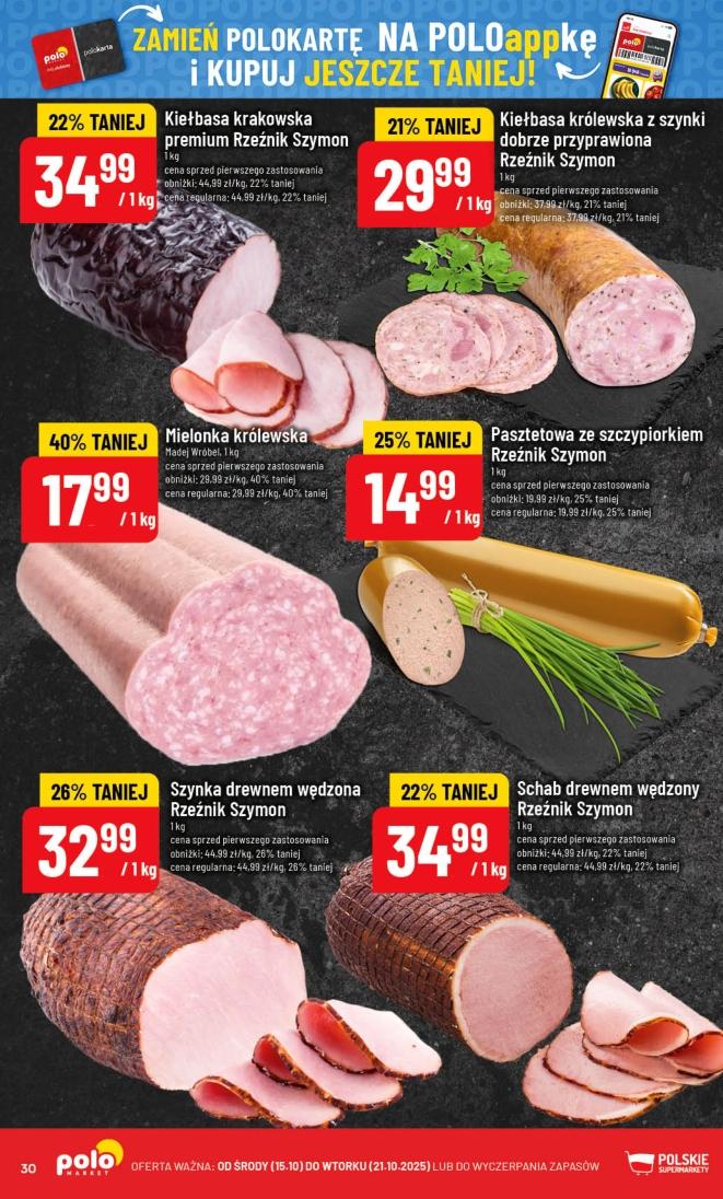 Gazetka promocyjna POLOmarket str. 30