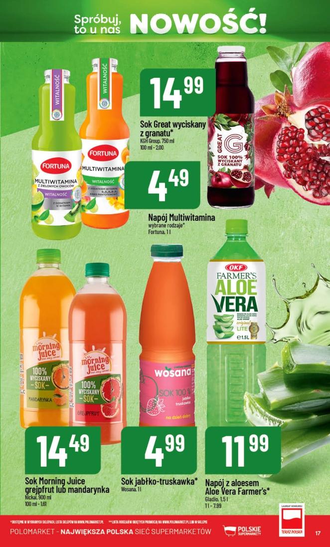 Gazetka promocyjna POLOmarket str. 17