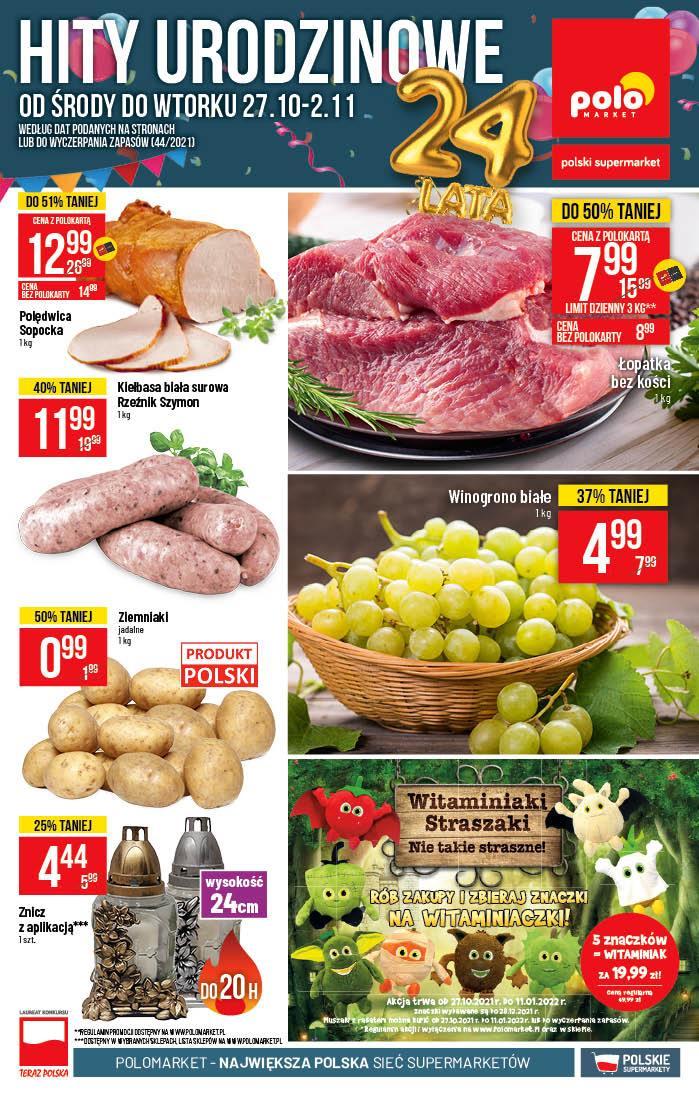 Gazetka promocyjna POLOmarket str. 1