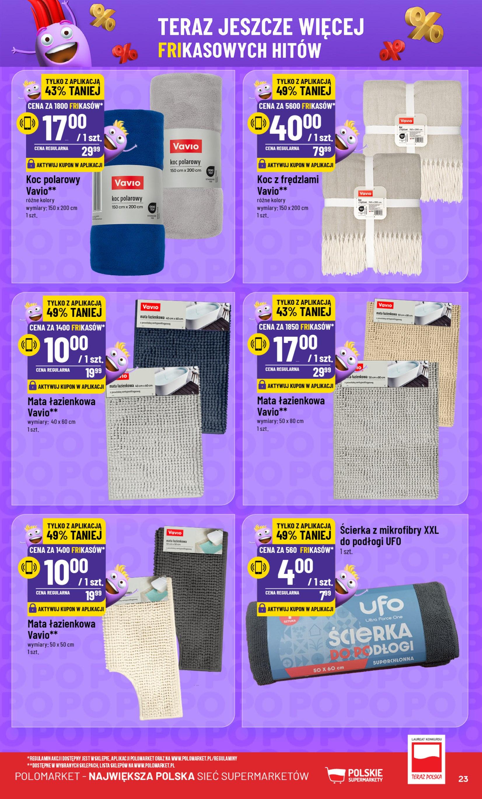 Gazetka promocyjna POLOmarket str. 23