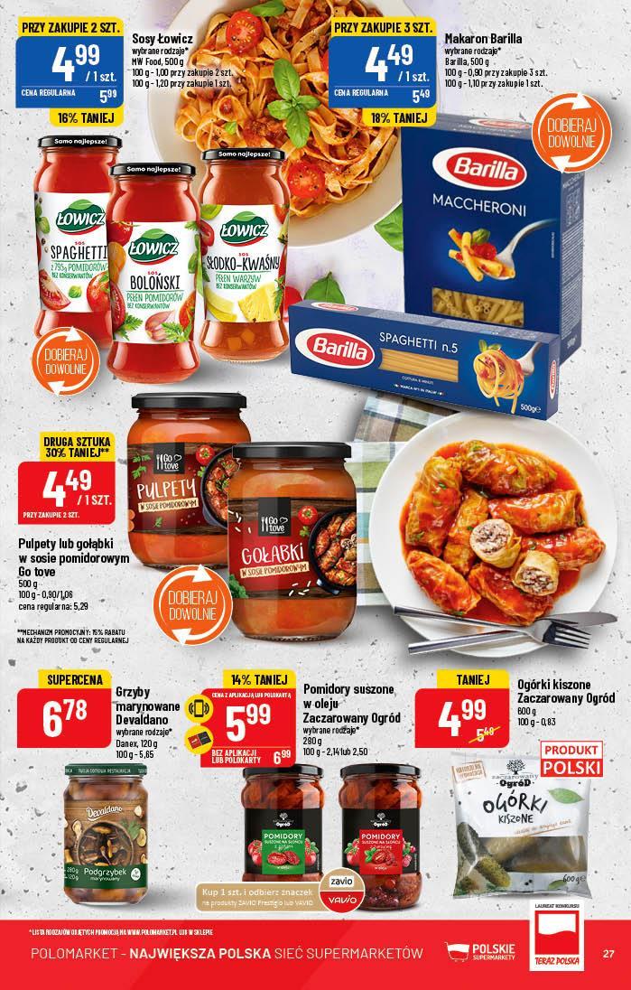 Gazetka promocyjna POLOmarket str. 27