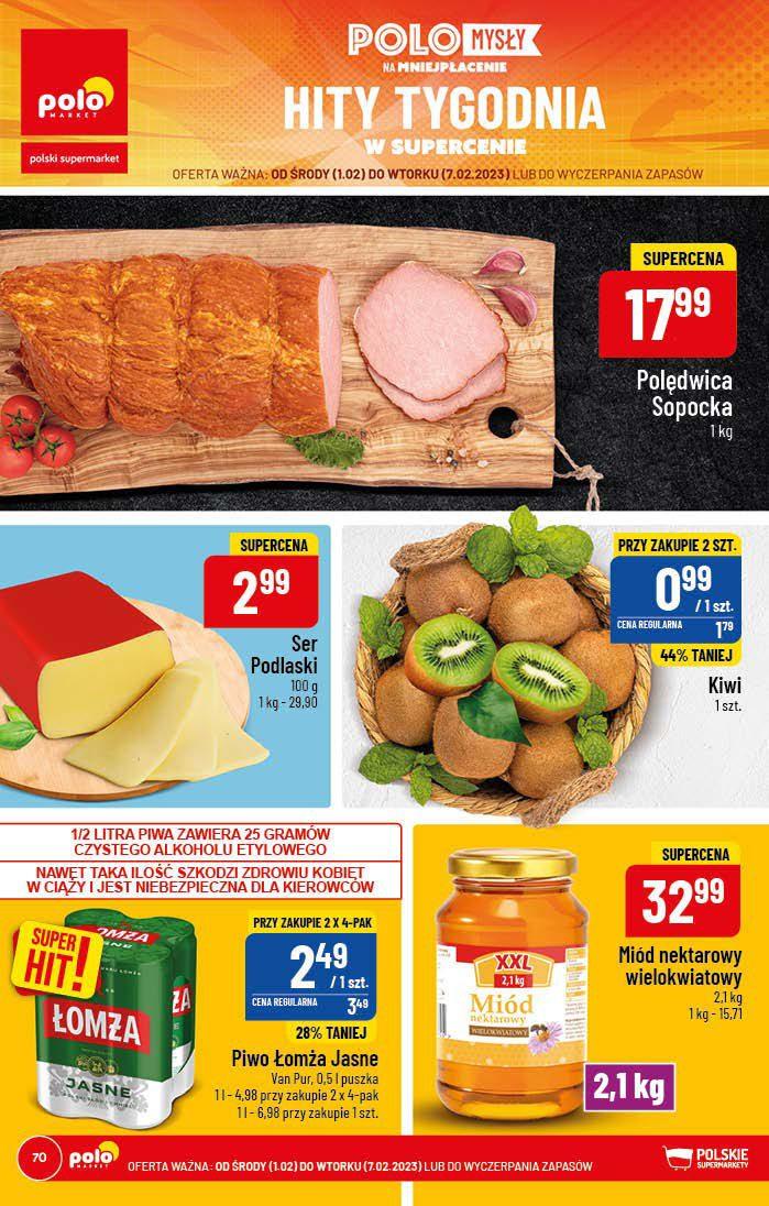 Gazetka promocyjna POLOmarket str. 70