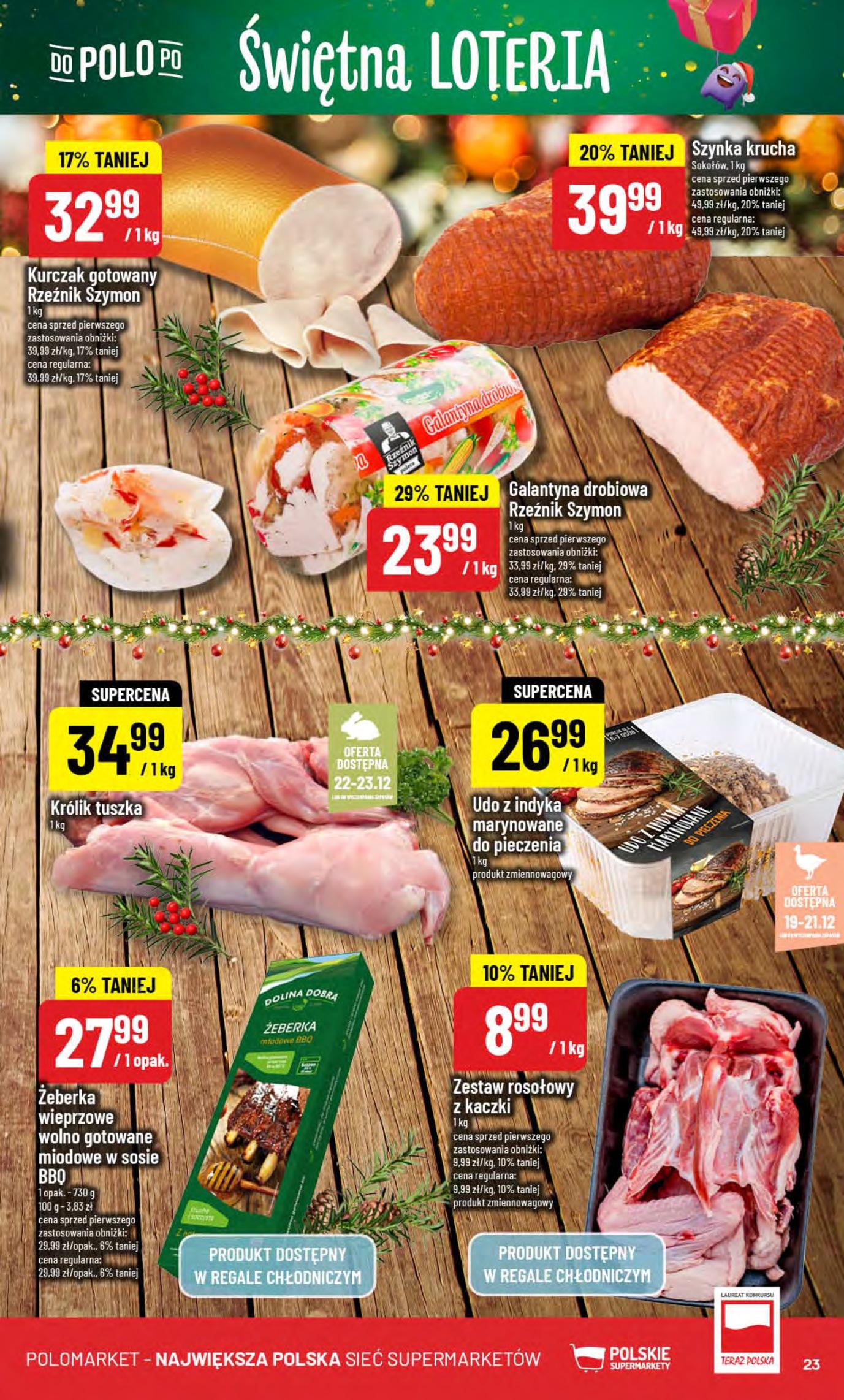 Gazetka promocyjna POLOmarket str. 23