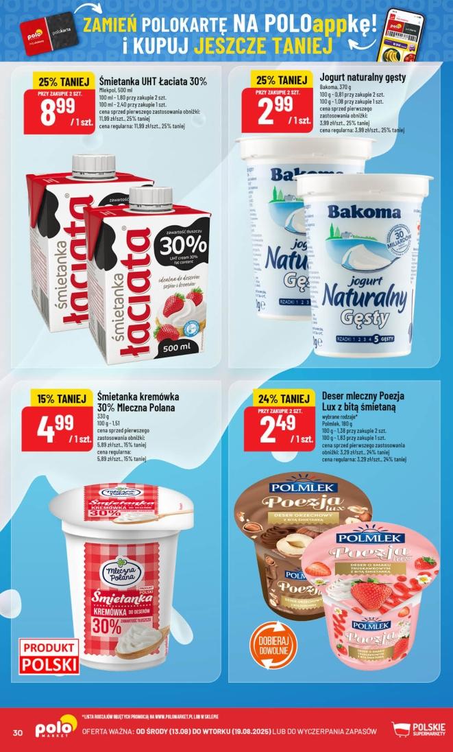 Gazetka promocyjna POLOmarket str. 30