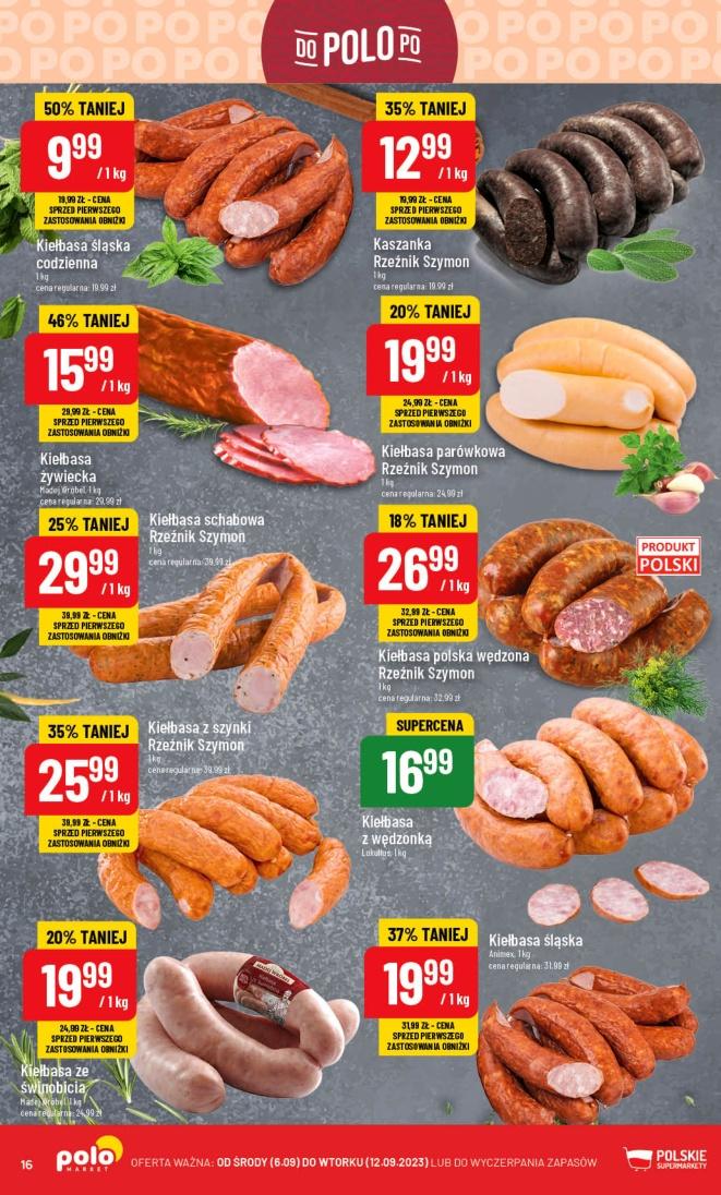 Gazetka promocyjna POLOmarket str. 16