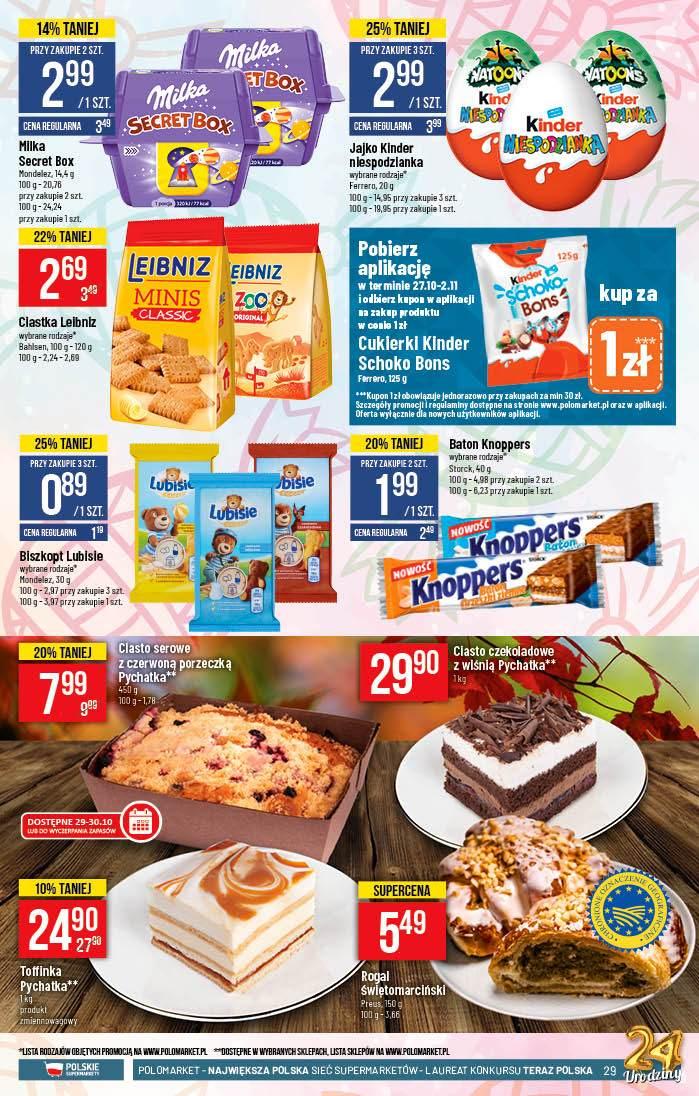 Gazetka promocyjna POLOmarket str. 29