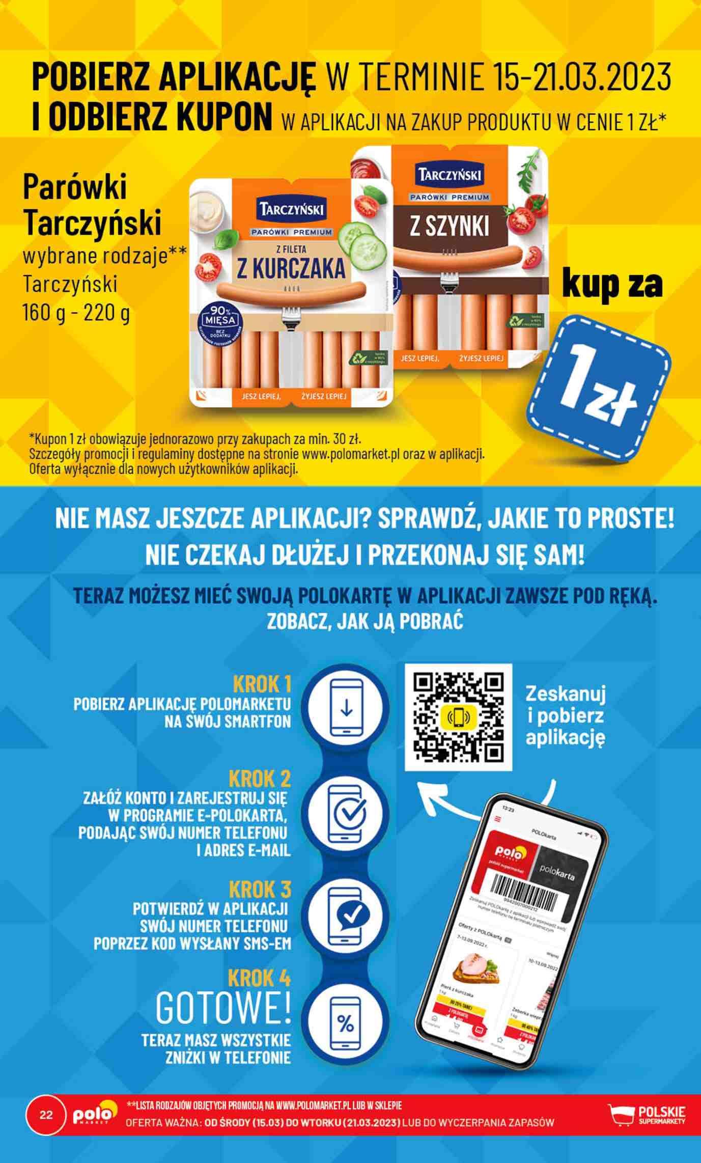 Gazetka promocyjna POLOmarket str. 22