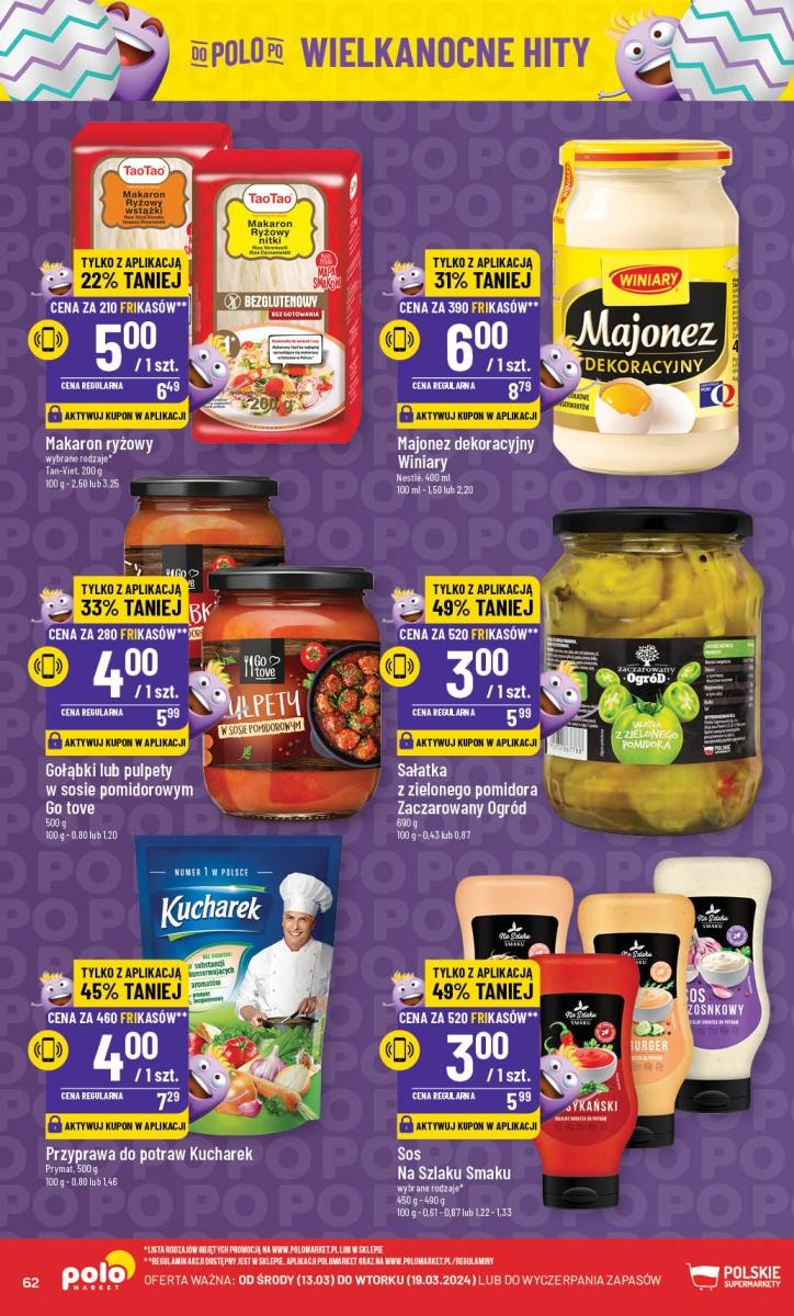 Gazetka promocyjna POLOmarket str. 62