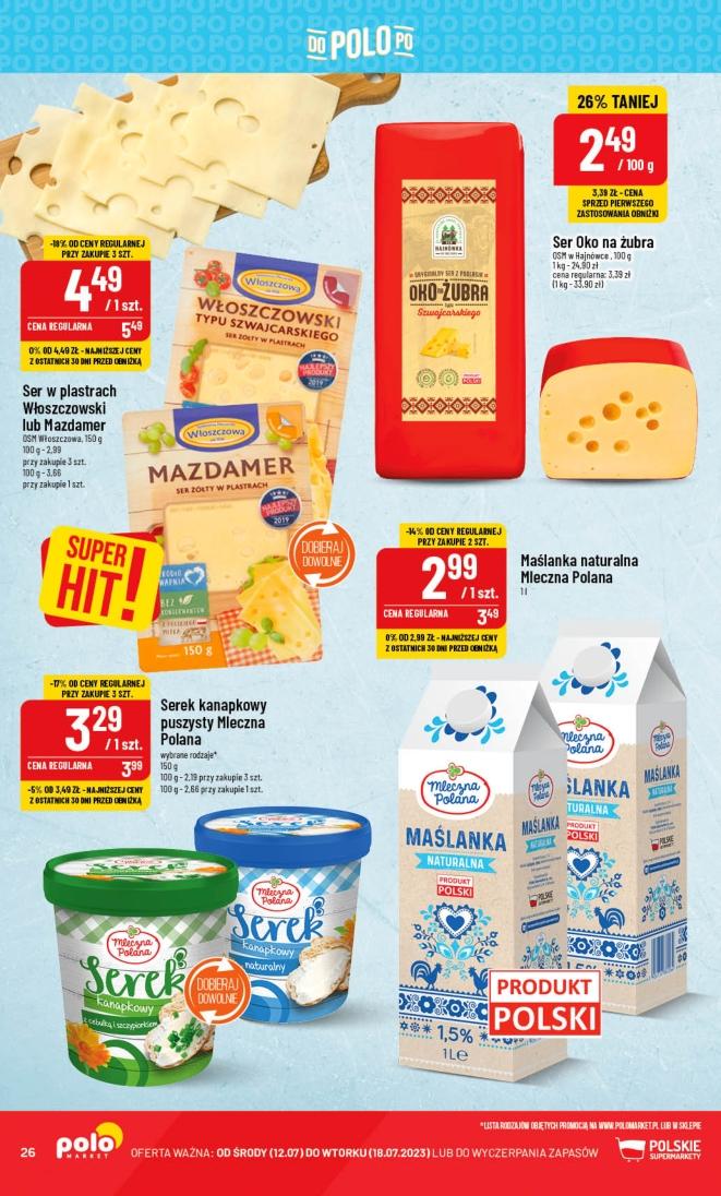 Gazetka promocyjna POLOmarket str. 26